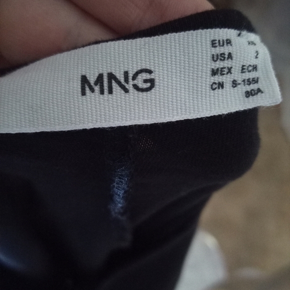 Mango Gray Ruched Tie Front Sheath Dress - Picture 2 of 5